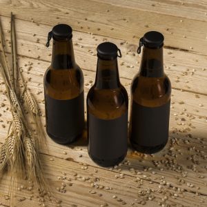 Botella de cerveza artesanal
